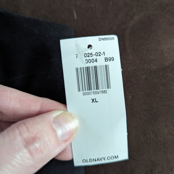 Old Navy Active XL Black Longline Sports Bra/Top NWT - Picture 2 of 5